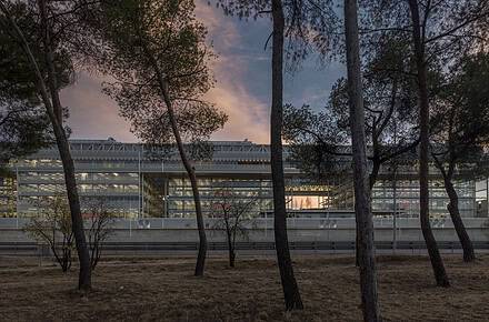 Nueva Sede de Banco Santander, Madrid (Arquitectos Ayala)_Foto Luis Asin