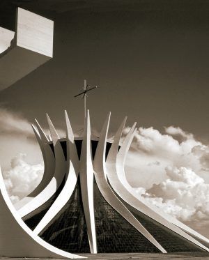 Catedral de Brasilia, Oscar Niemeyer, 1970