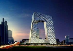 Sede de la CCTV en Pekín, de Rem Koolhaas