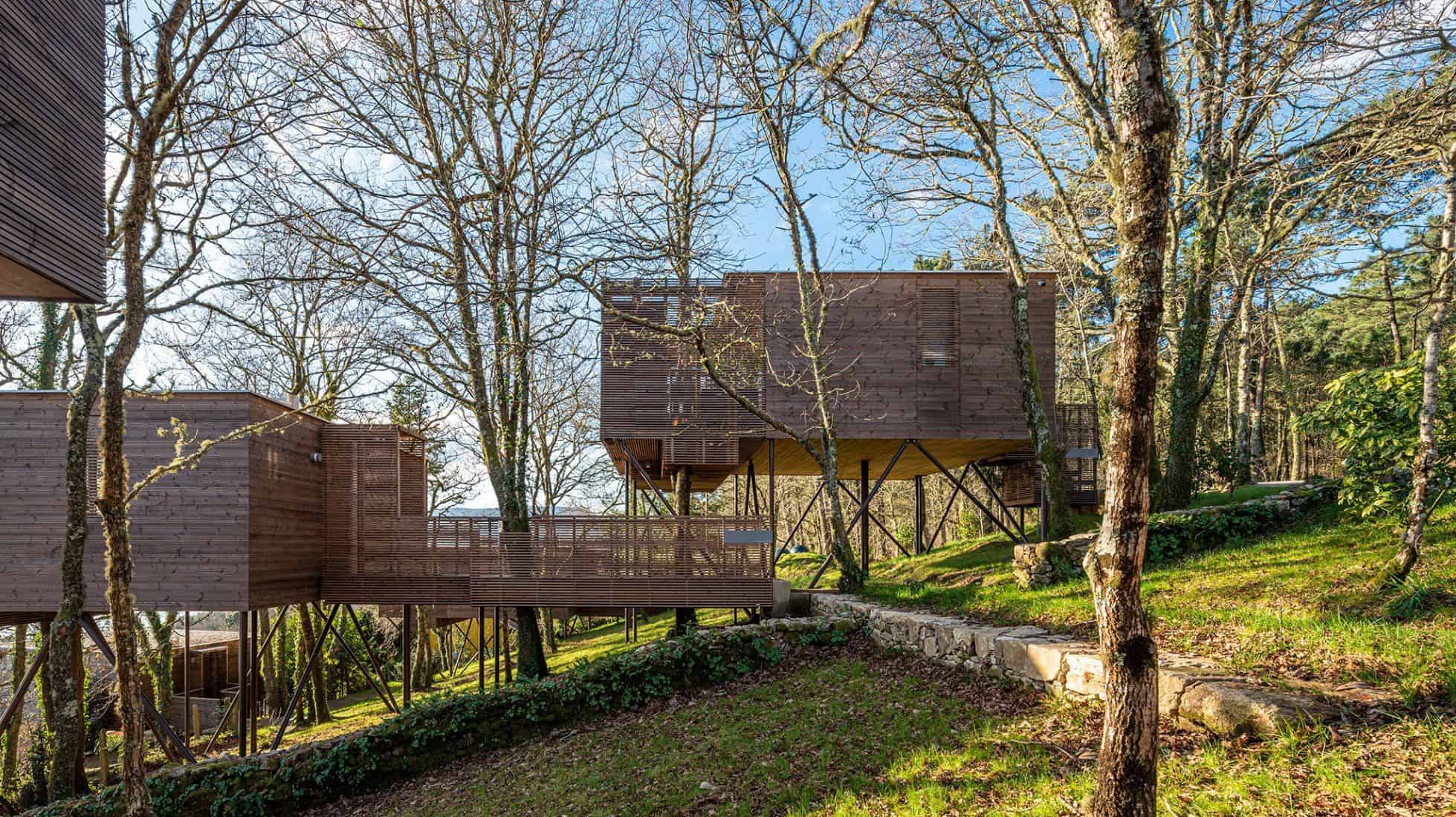  Complejo Turístico en Albeida, A Coruña. Arquitectos Alfonso Salgado Suárez y Francisco Liñares Túñez. Premio de Arquitectura Española 2020. Foto Hector Santos Diez