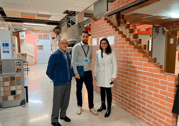 Silvia Herranz con promotores