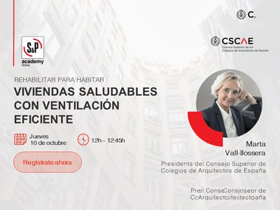 Soler & Palau y CSCAE: Rehabilitación con Ventilación eficiente