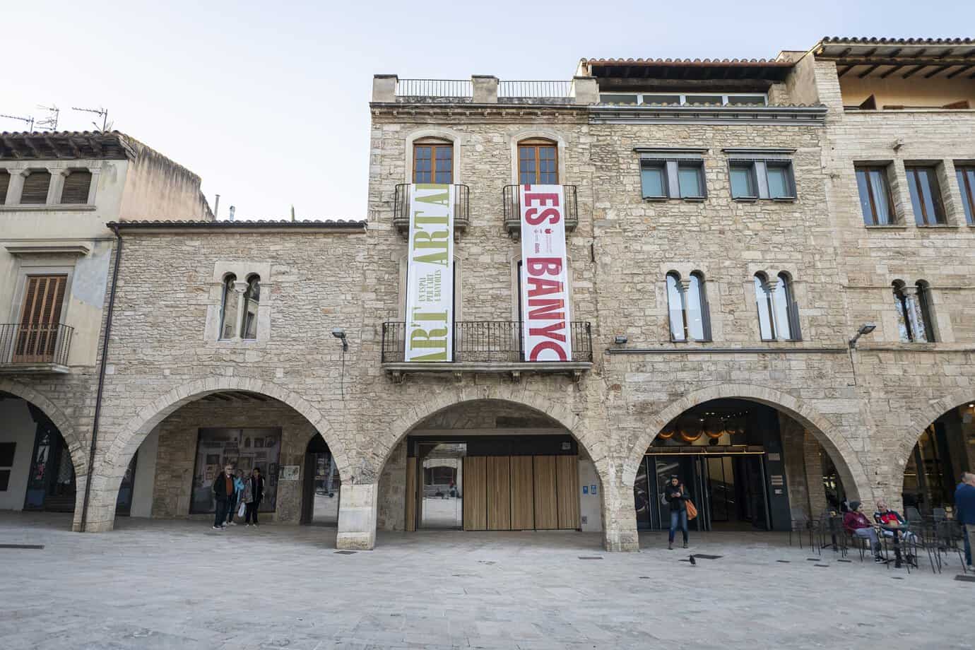 Fachada del nuevo Centre d’Art de Banyoles