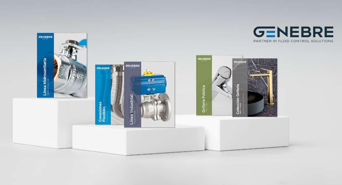 Genebre presenta sus Catálogos 
2026-2027 con soluciones en valvulería, 
grifería de alta calidad y accesorios  
