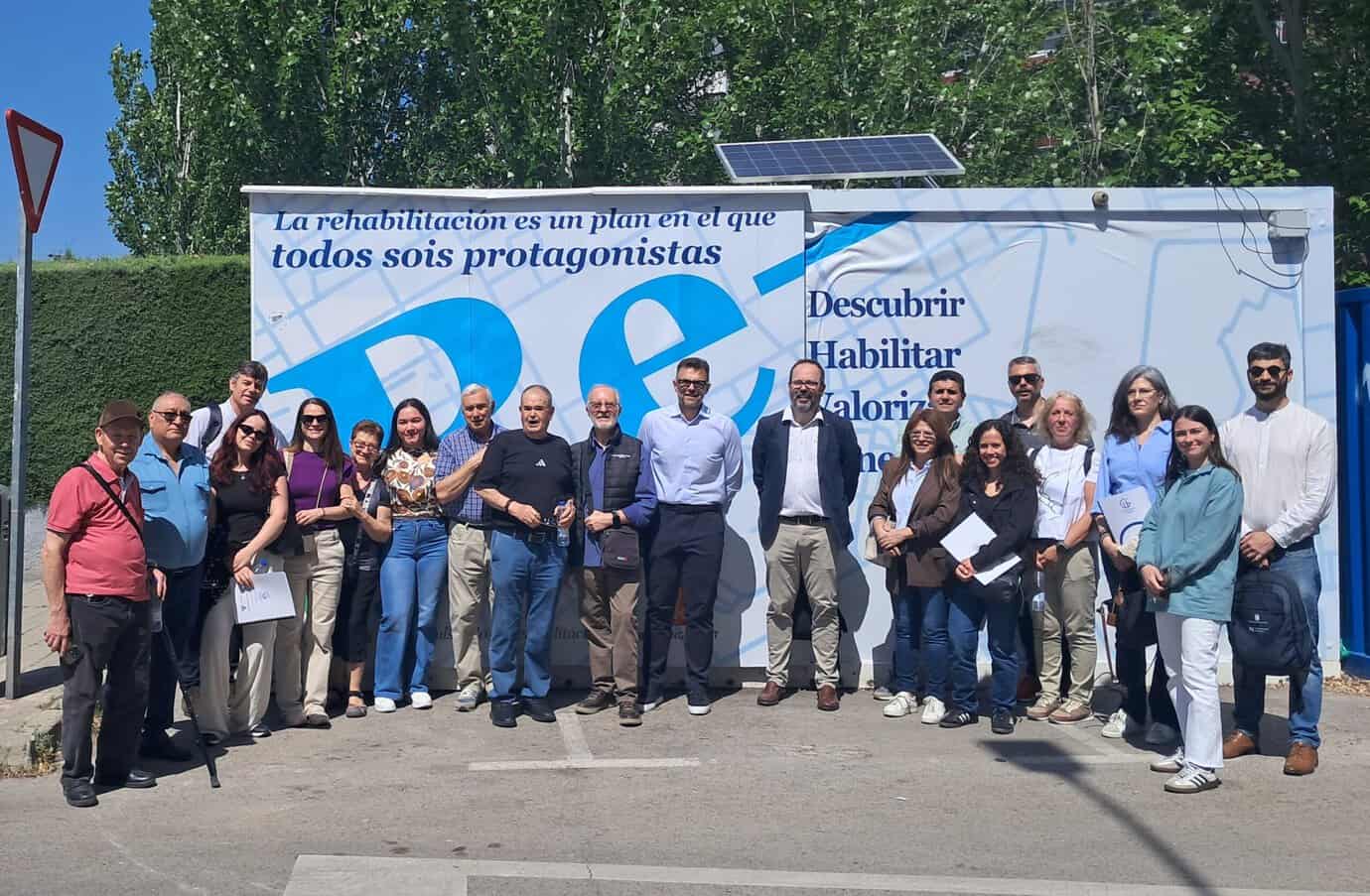 rehabilitación urbana Aluche