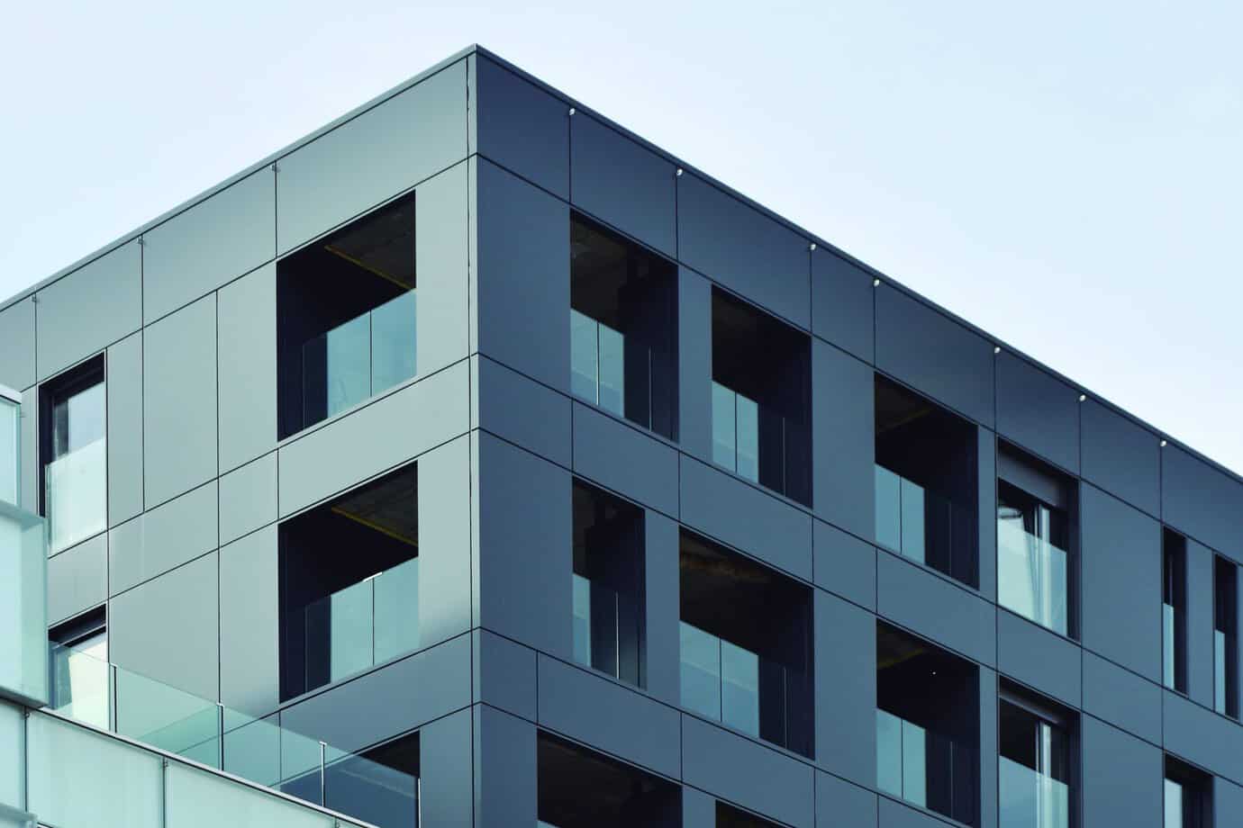 Fachada modular Viviendas Burgos