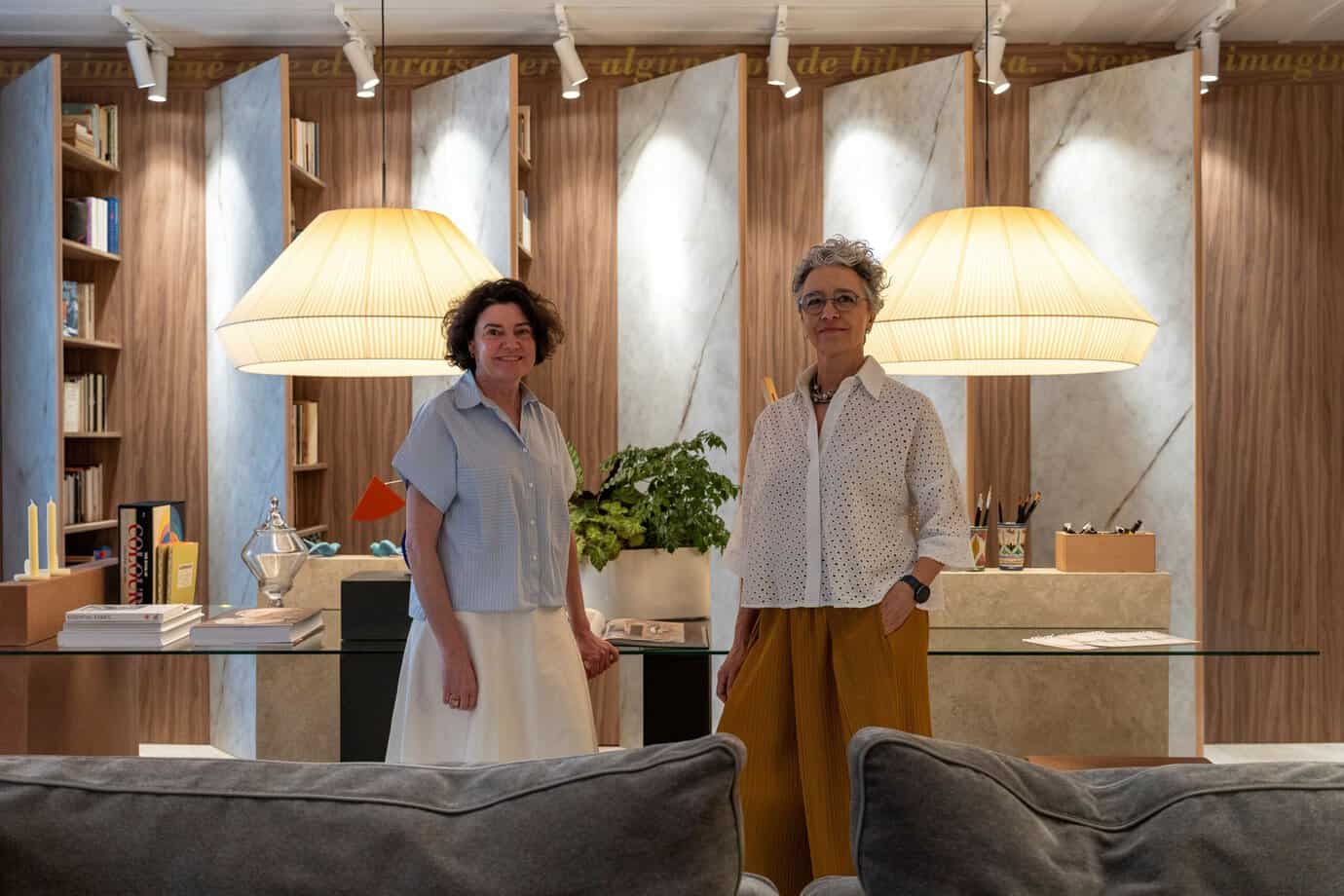 Diseñadoras del estudio Personal K en el espacio premiado con ALVIC Syncron Ondara 02 en Casa Decor 2026