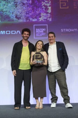 Xoán Pérez y María Barceló, de Mix Paisaje, reciben el Premio Escala Proyecto Entornos en la IV edición de los Premios Escala de Interiorismo 2026